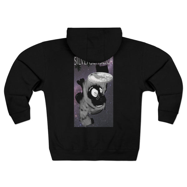 Silver Ape Zip Hoodie