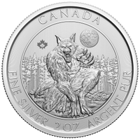 2oz Werewolf Silver Coin