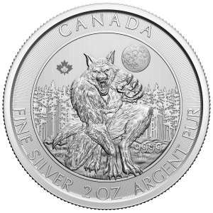 2oz Werewolf Silver Coin