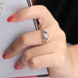 Vintage Sterling Silver Celtic Knot Ring - (S925 - Sterling Silver)