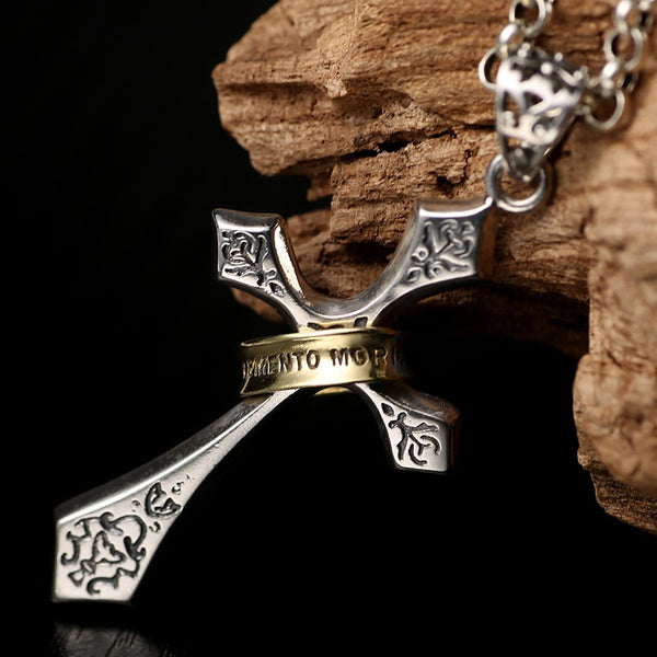 Classic Silver Cross Pendant - (S925 - Sterling Silver)