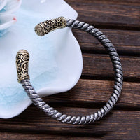 Sterling Silver Twisted Bangles - (S925 - Sterling Silver)