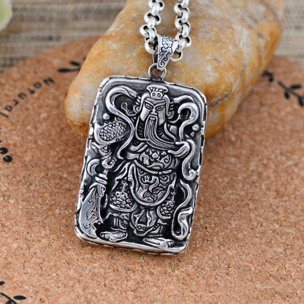 Mythic Silver Pendant for Necklace - (S925 - Sterling Silver)