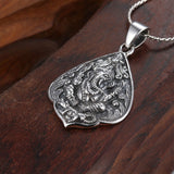 Vintage Sterling Silver Elephant Pendant - (S925 - Sterling Silver)