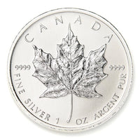 1oz Silver Coin - Canadian Maple Leaf